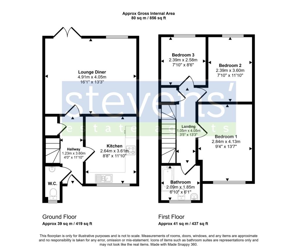 3 The Market floor plan