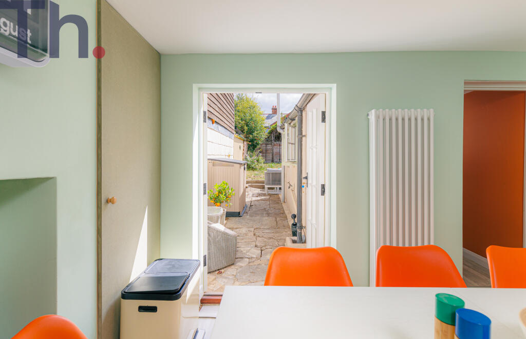 Dining Room  with Garden Access