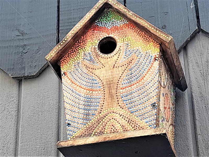 Even the birds nest in style