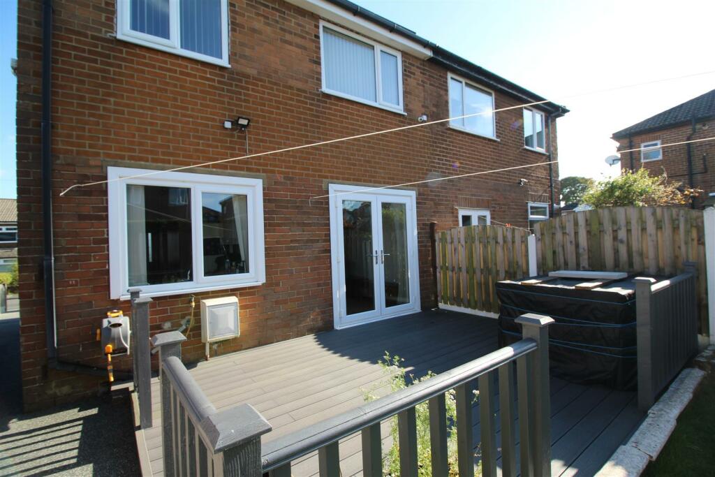 Decked Seating Area