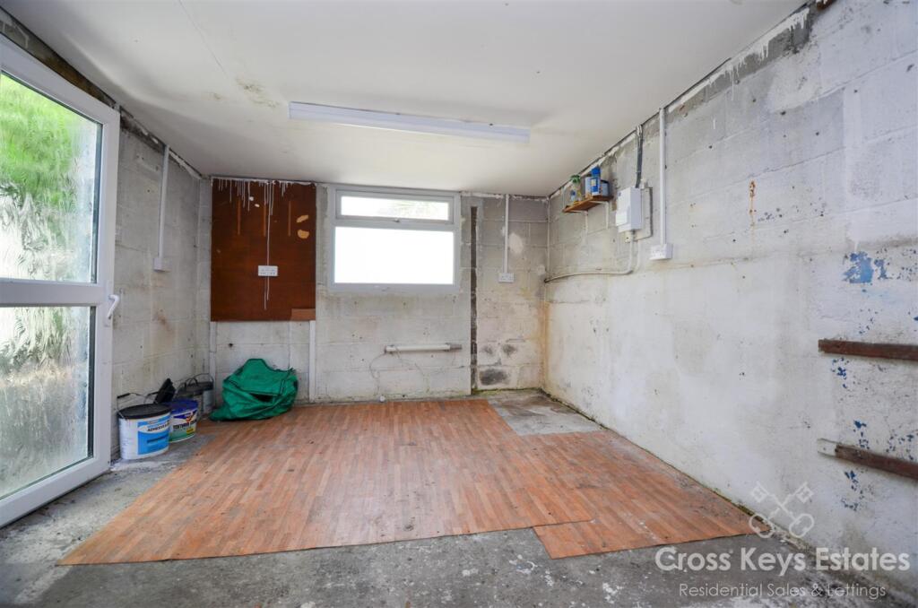 Rear Garden And Garage