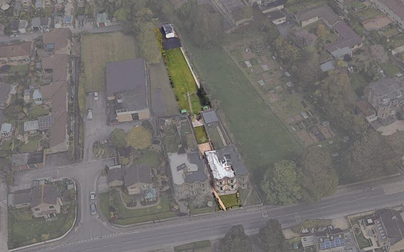 Aerial of plot