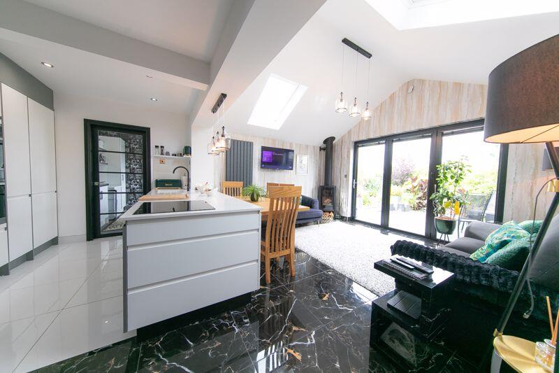 Open plan family room