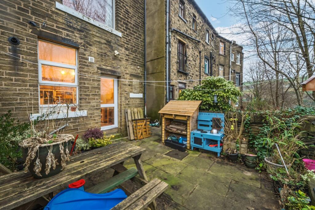 Enclosed Paved Garden