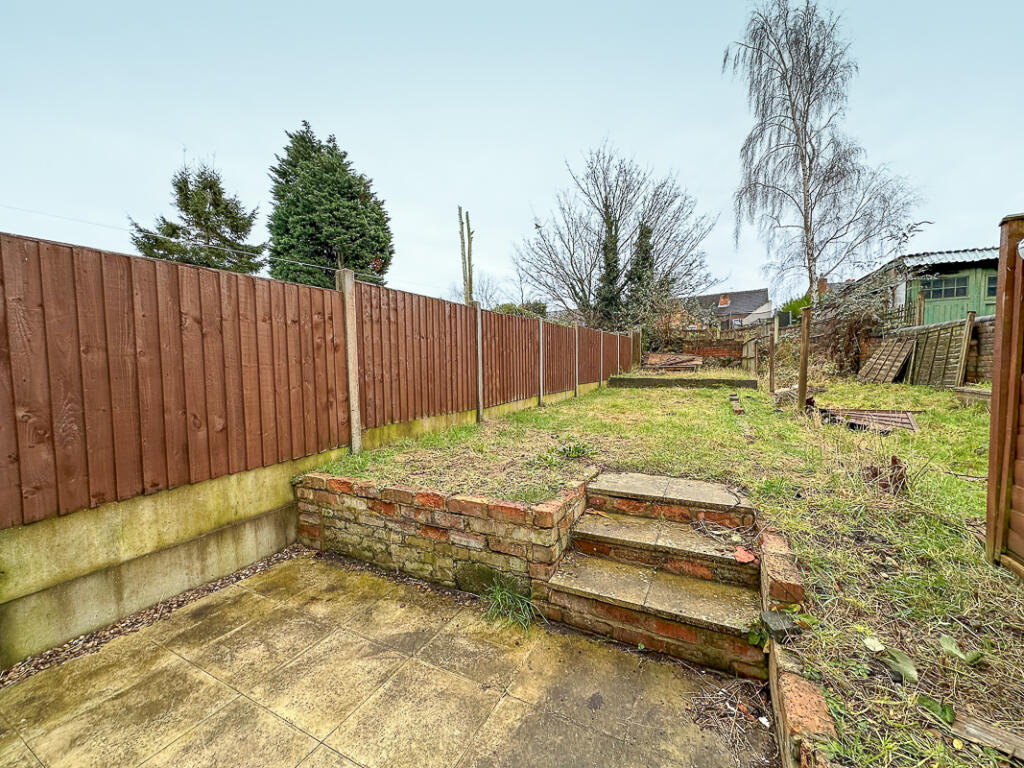 Rear garden