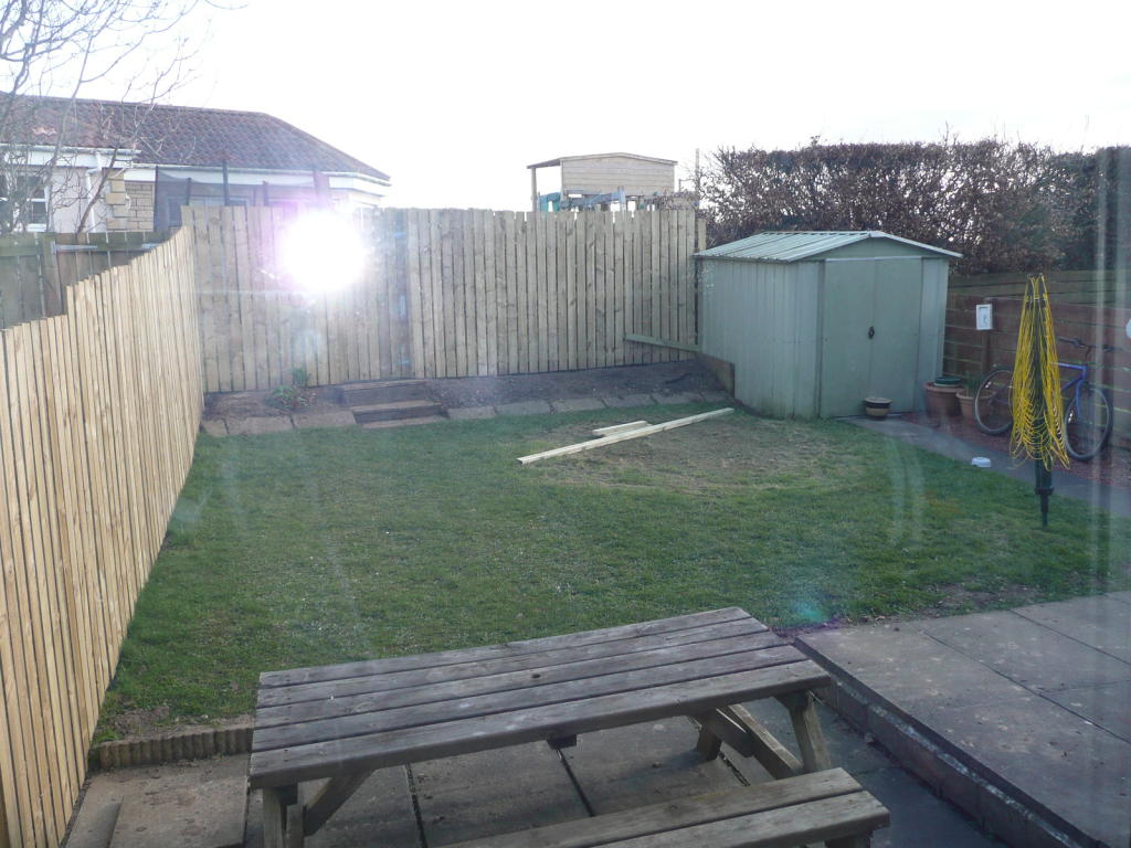Rear garden