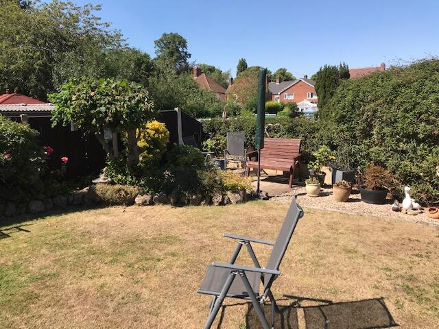 Rear garden