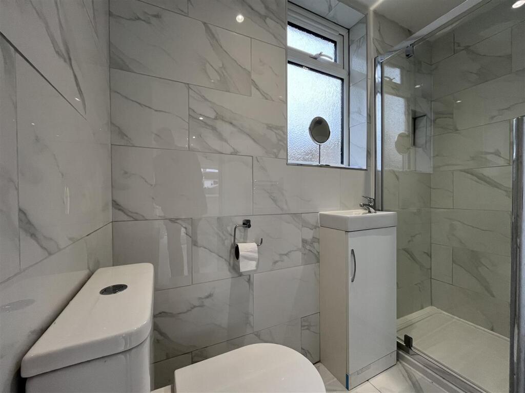 Shower room in office Conversion