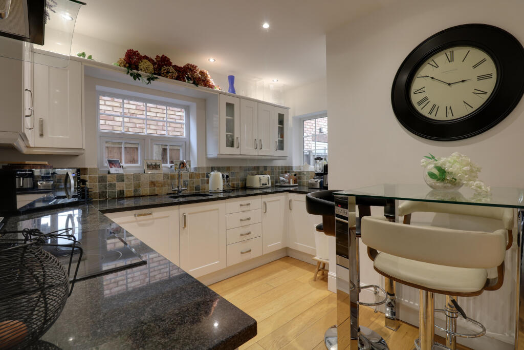 modern fitted kitchen