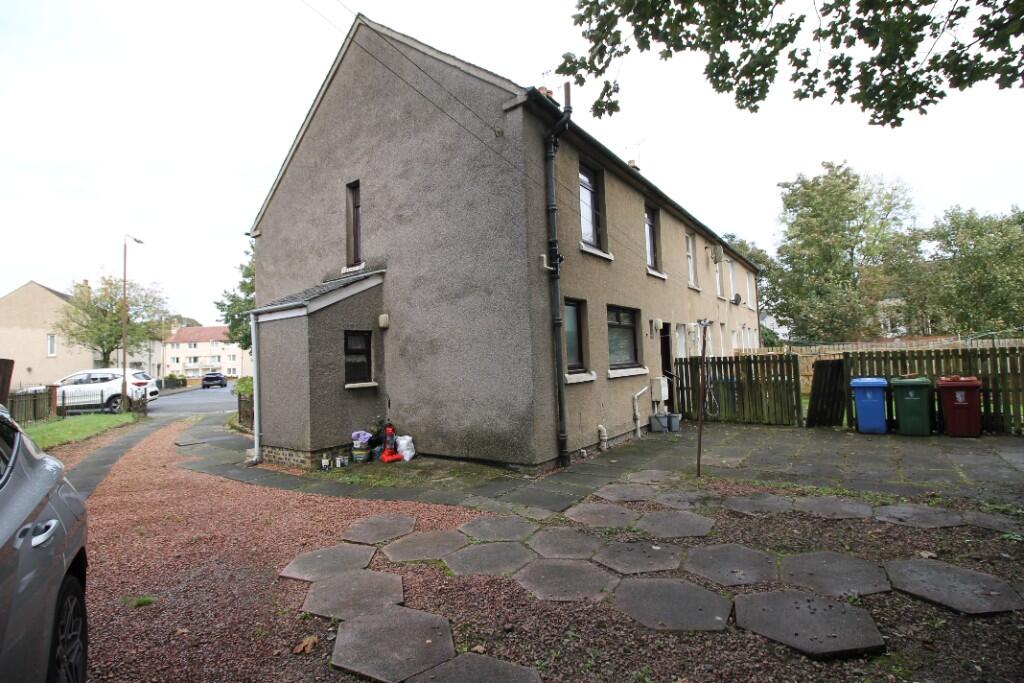 Rear of property