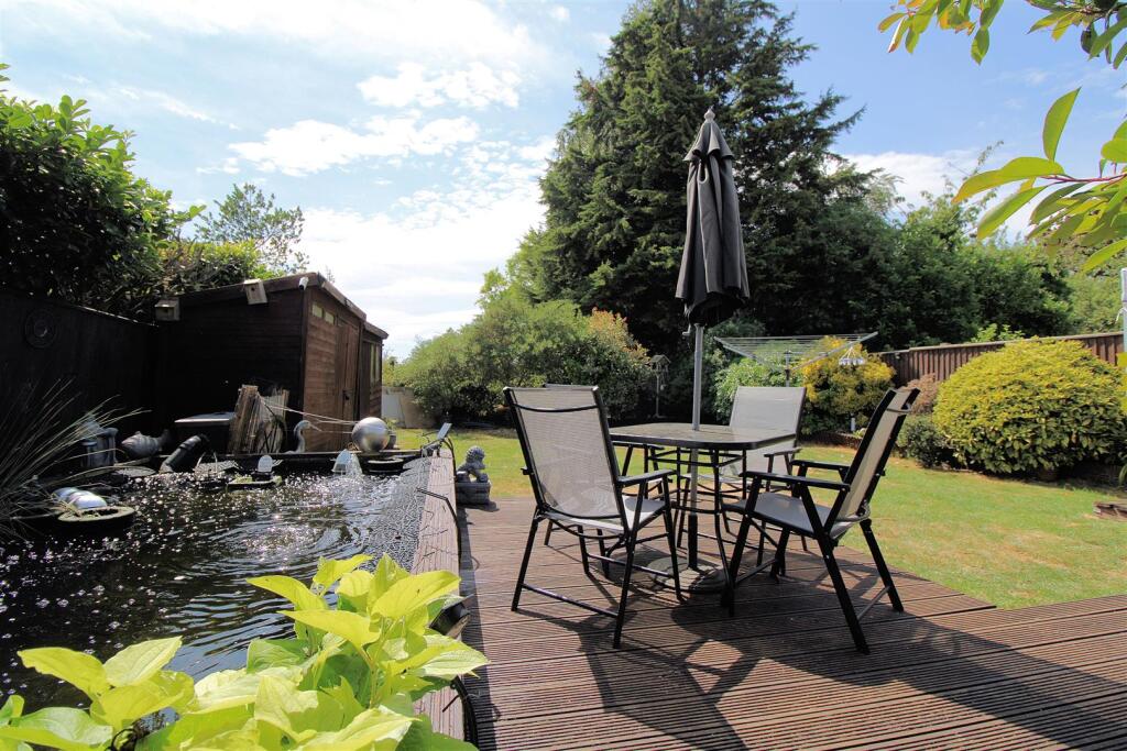 Rear garden