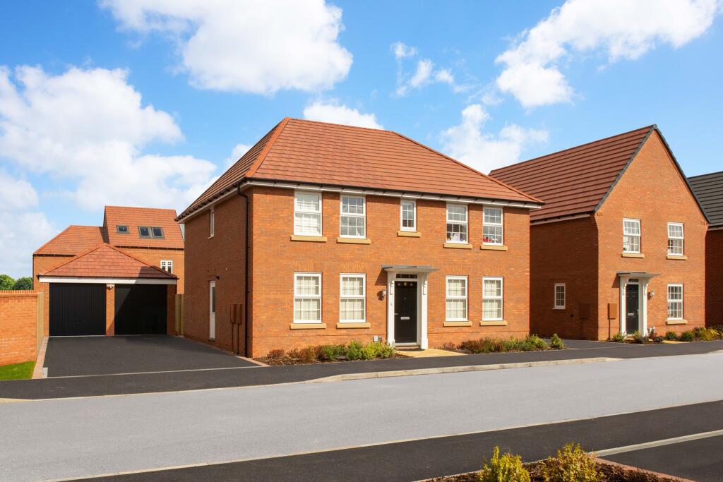 External view of the four bedroom Chelworth with double garage