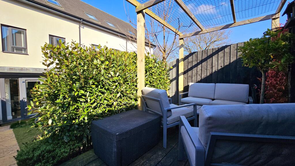 Rear garden
