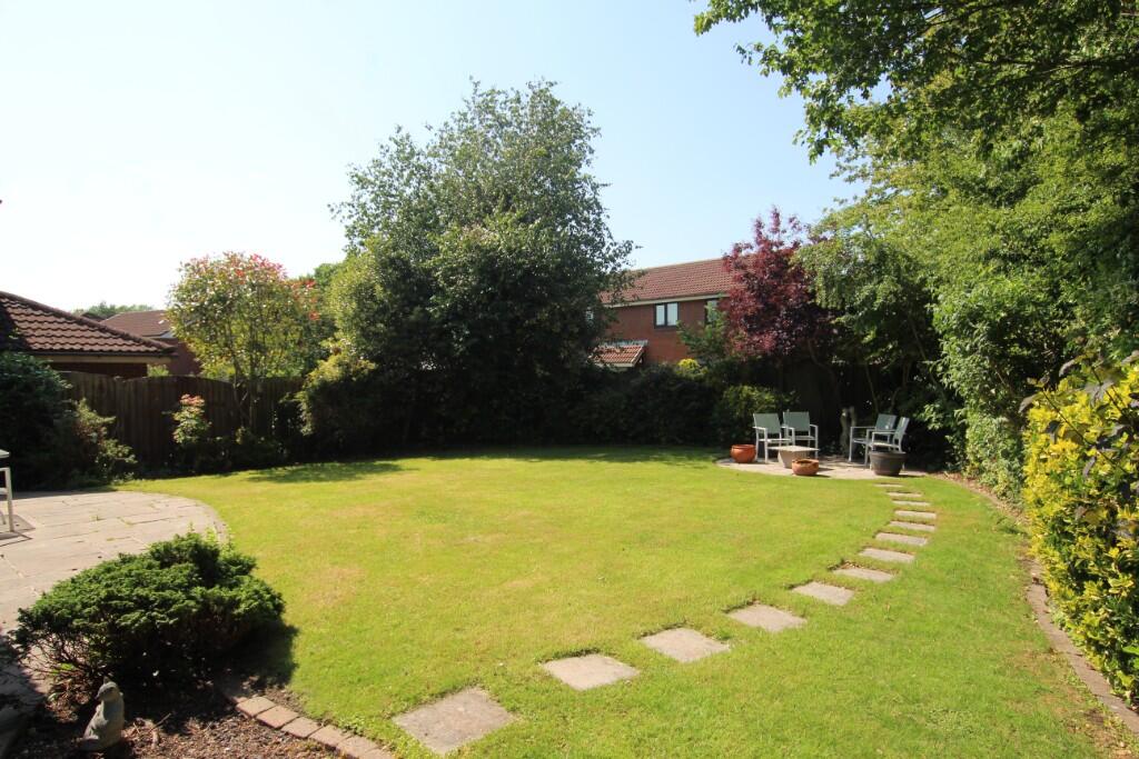 Rear garden