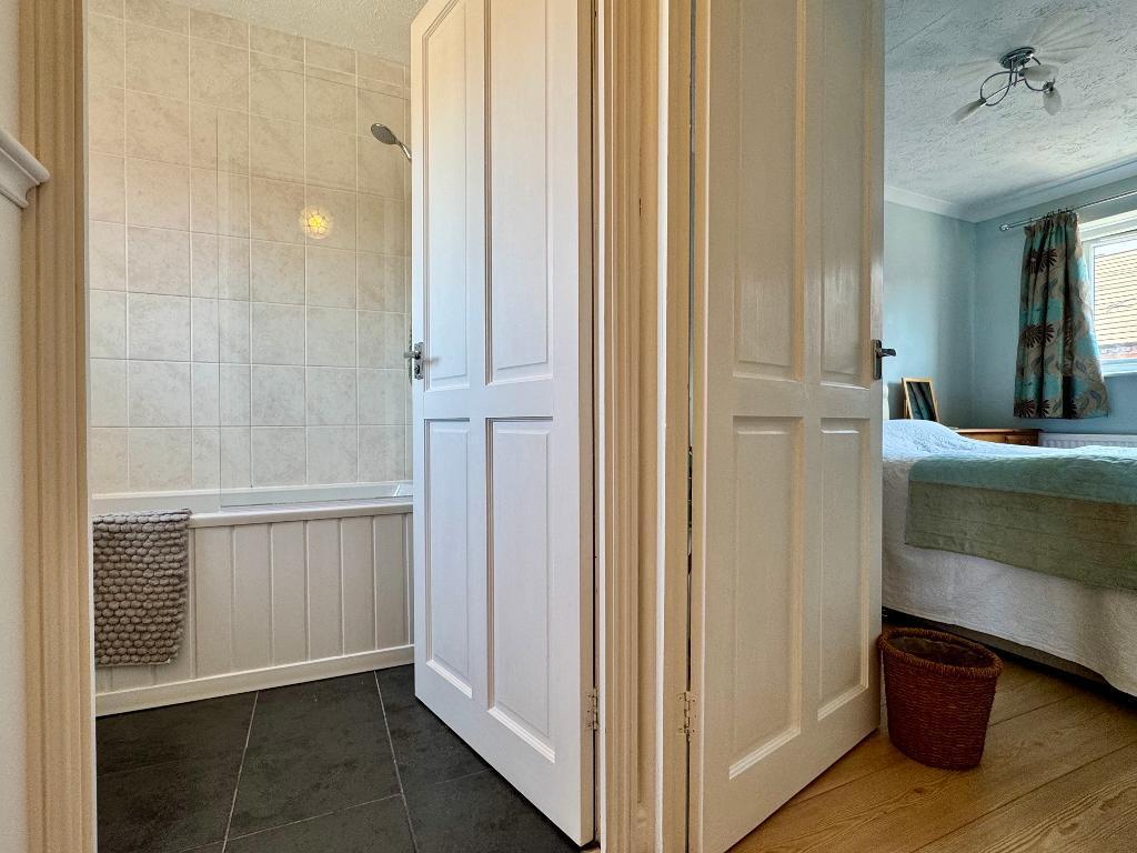 Bathroom and bedroom off the landing