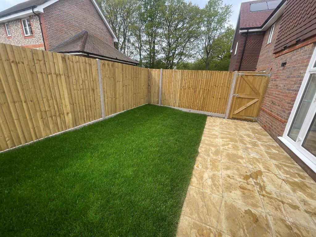 Rear garden