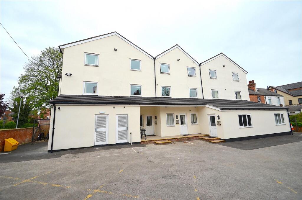 Rear of property