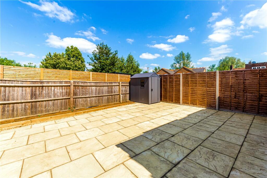 Rear Patio Garden