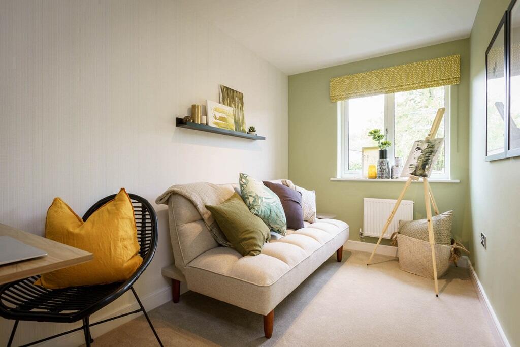 Bedroom 3 could also be used as a study