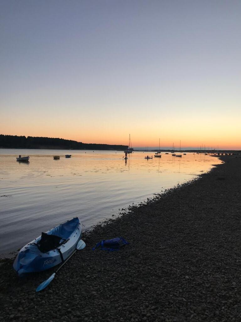 View at Sunset