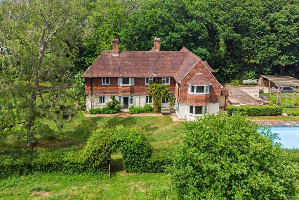 Aerial Rear of House