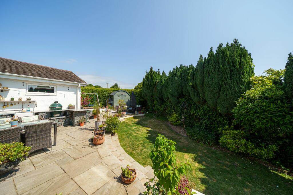 Rear garden