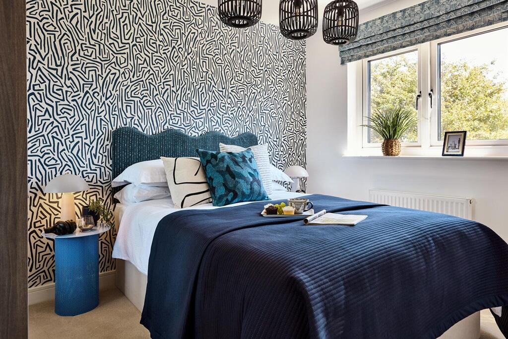 Bedroom 2 allows for guests to stay the weekend