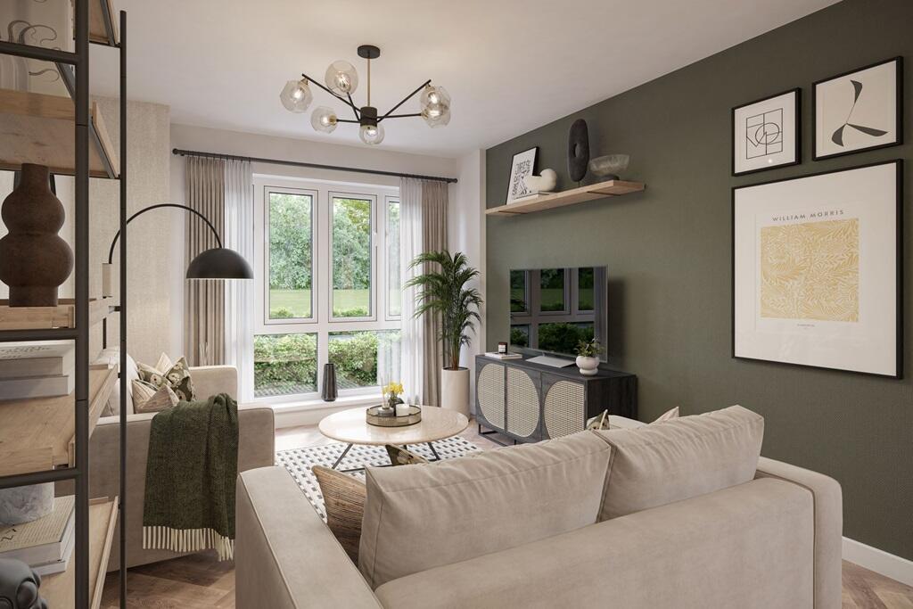 Light and airy space to relax