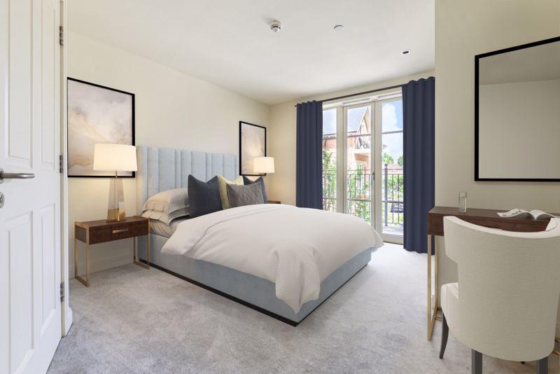 Bedroom with ensuite shower room