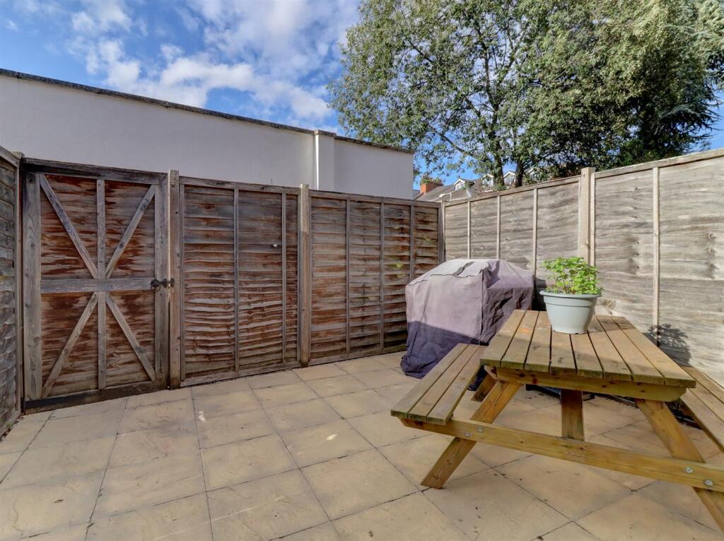 Rear Private Courtyard Garden