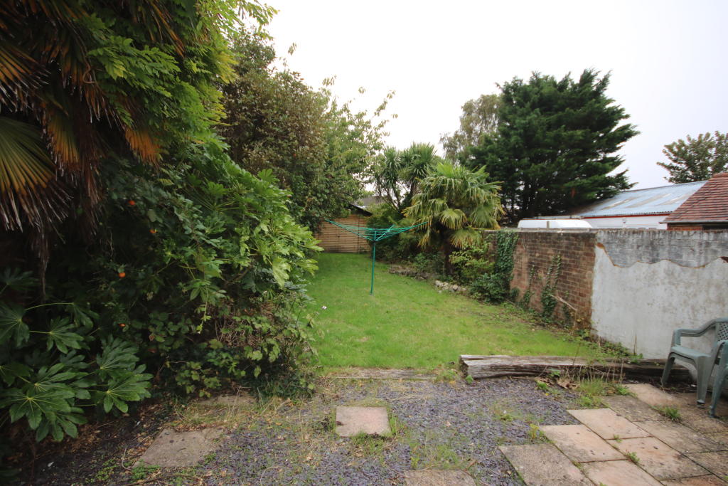 Private rear garden