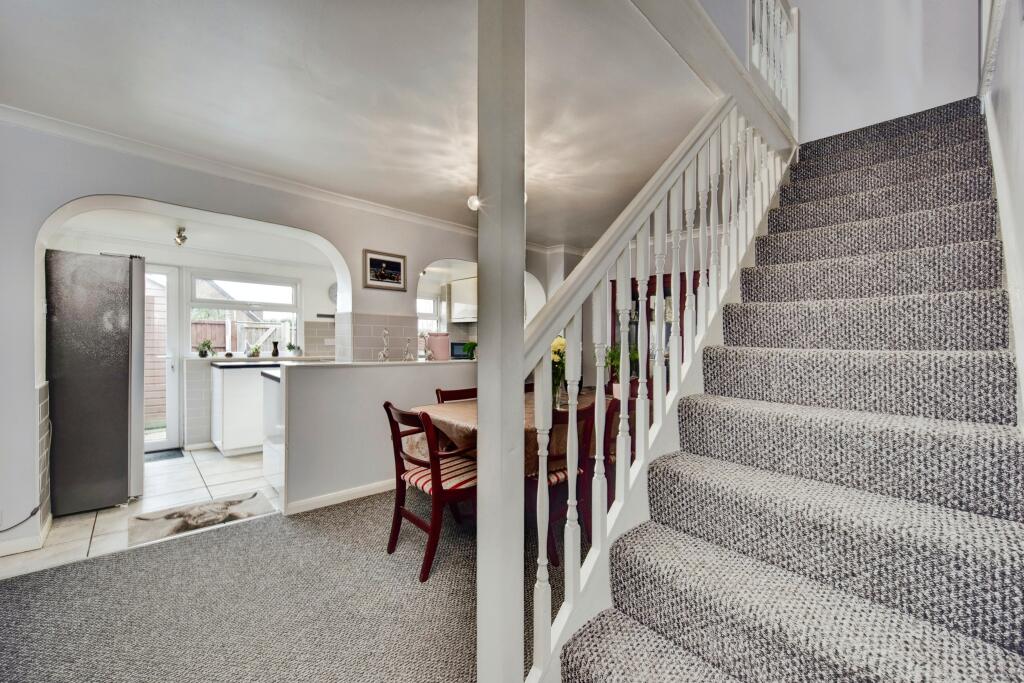 View Of The Dining Room &amp; Kitchen
