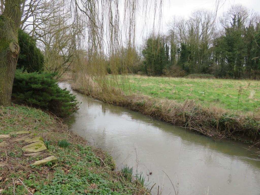 RIVER AT REAR