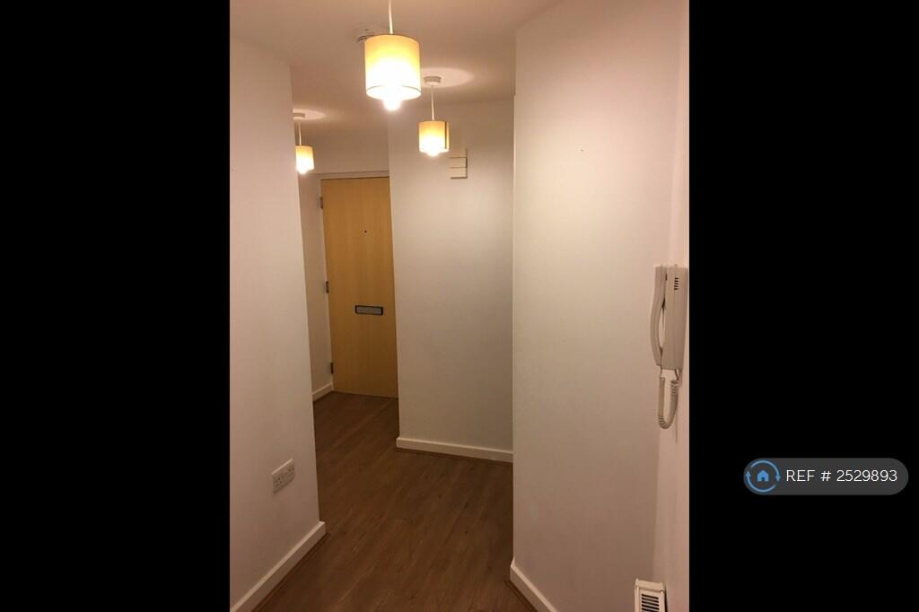 Hallway Inside Flat With Telecom Entry