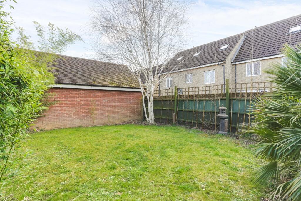 Rear garden