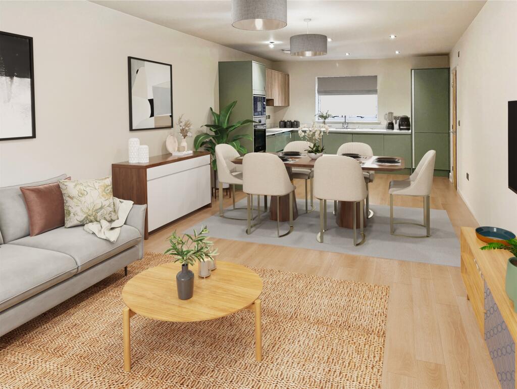 Kitchen, Dining &amp; Lounge 