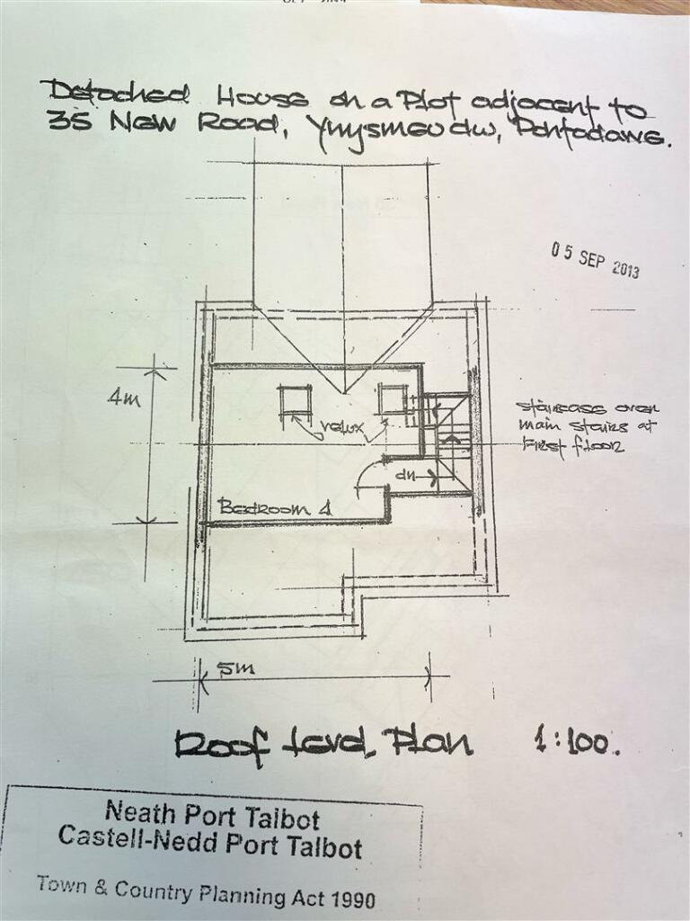 Proposed attic/4th bedroom