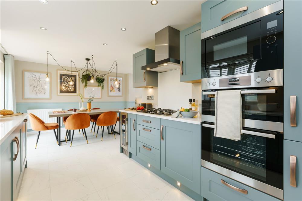 Family Room, Dining Room, Kitchen