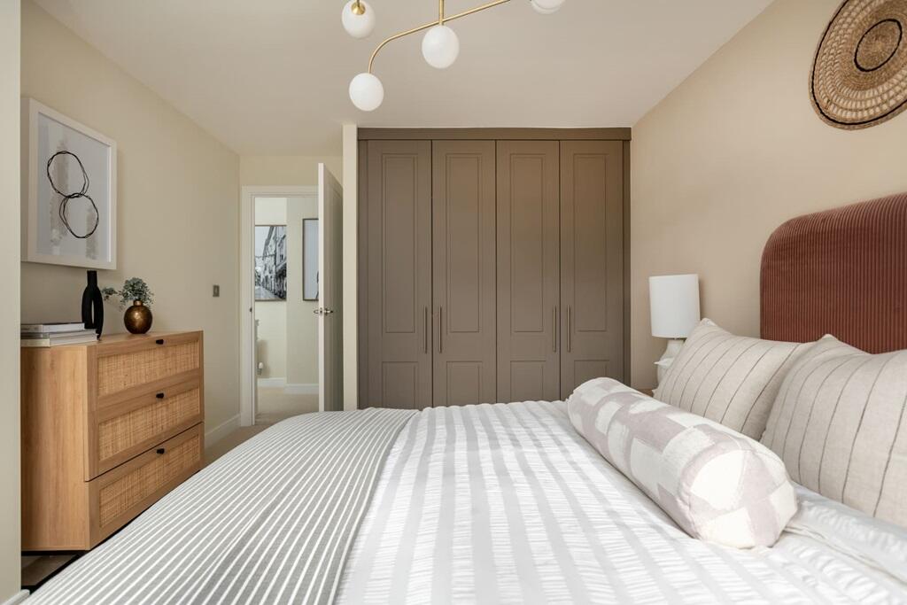 The second double bedroom makes for a perfect guestroom