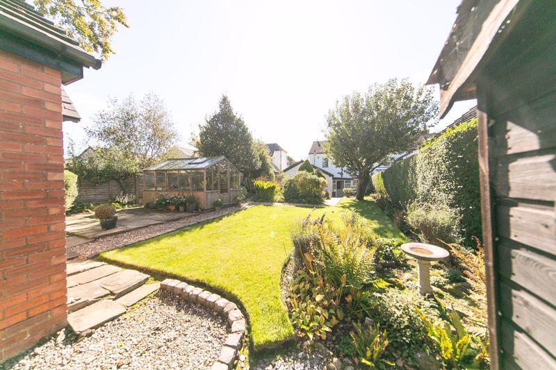 Immaculately presented private garden