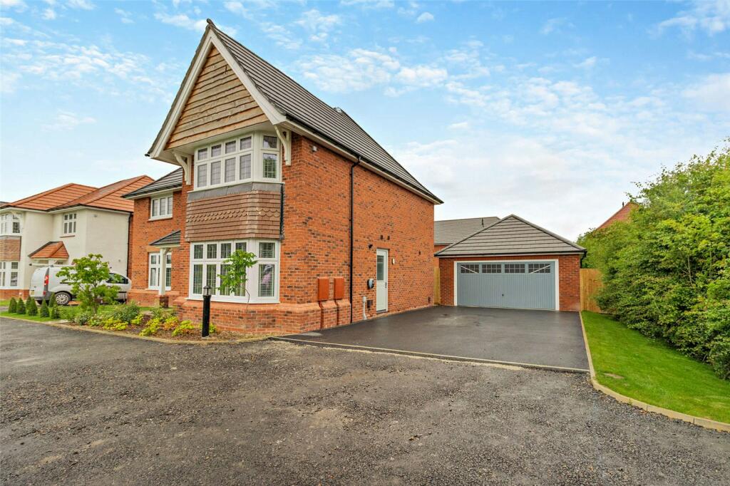 Driveway and Garage