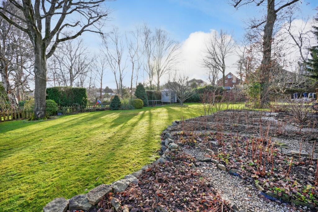 Rear garden