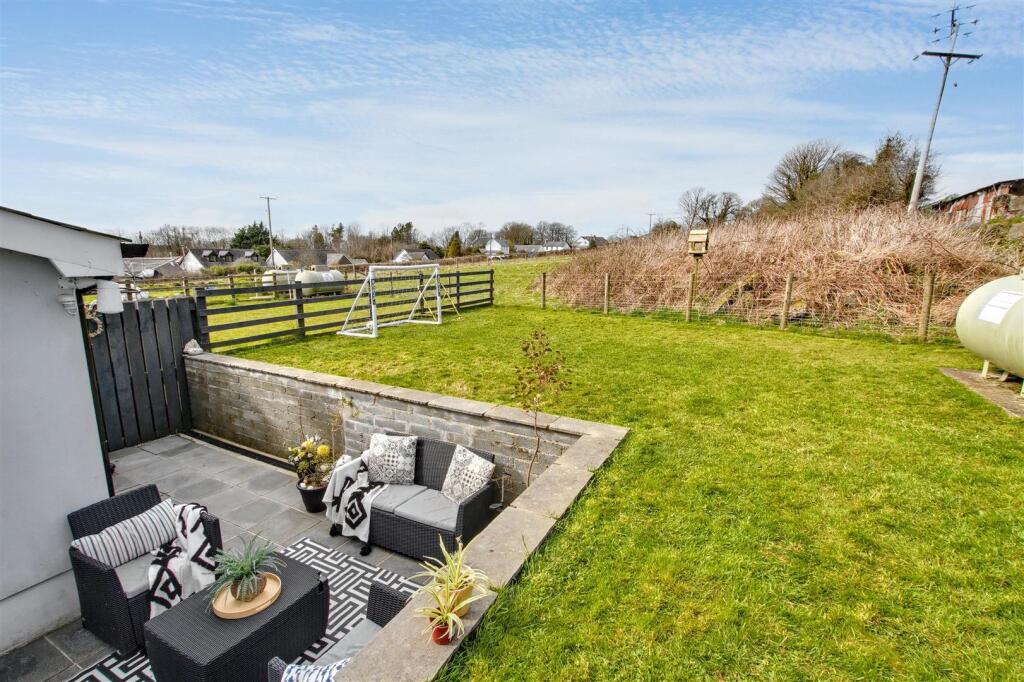 Rear garden