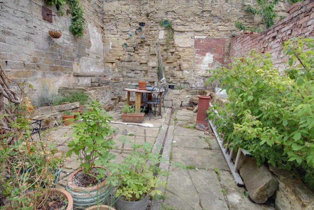 Part of the shared back garden