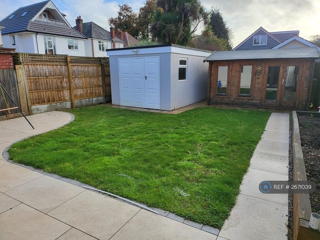 Garden With Garage