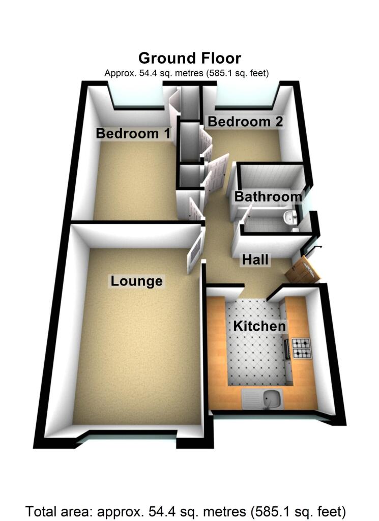 21 Oak Crescent 3D