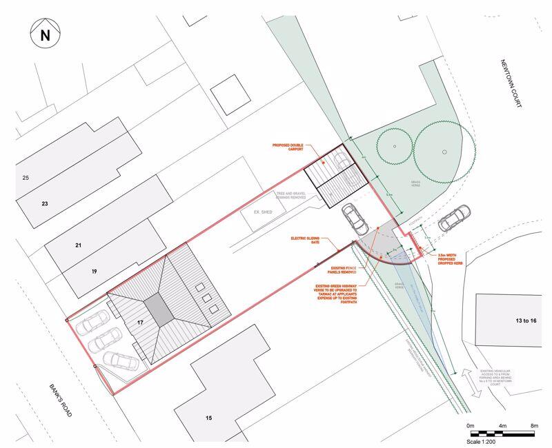 Proposed Rear Parking Plans