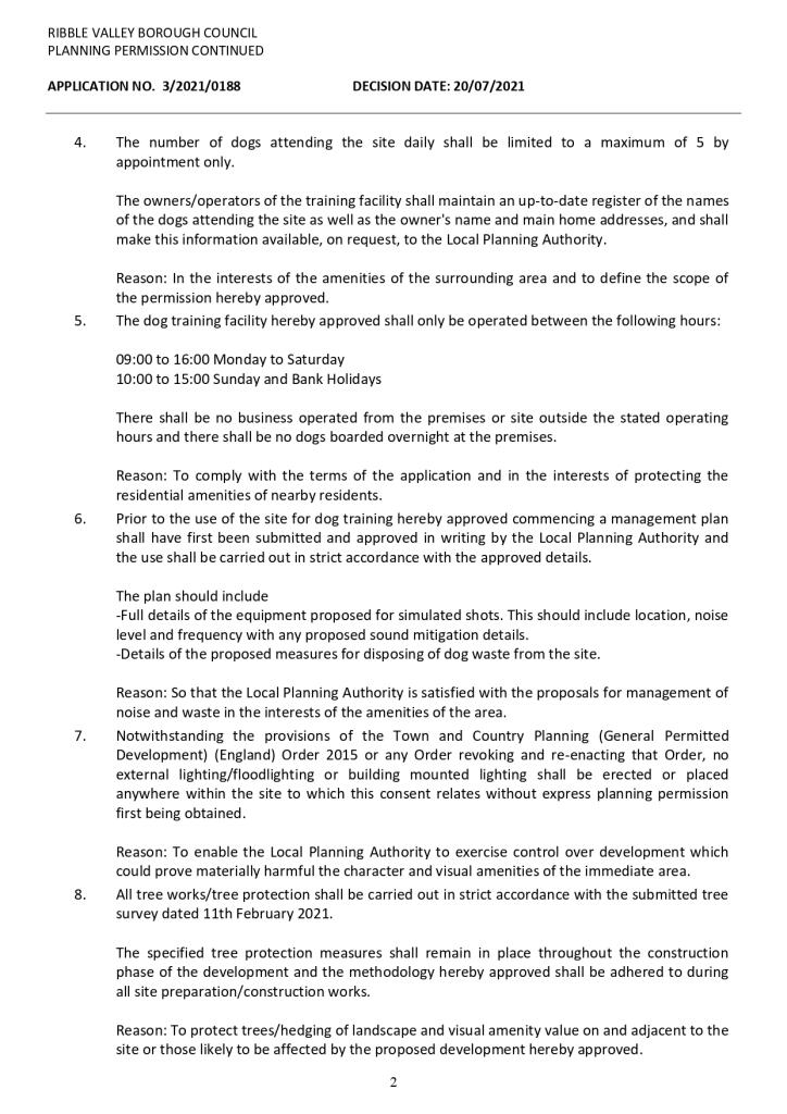 DECISION NOTICE PAGE 2