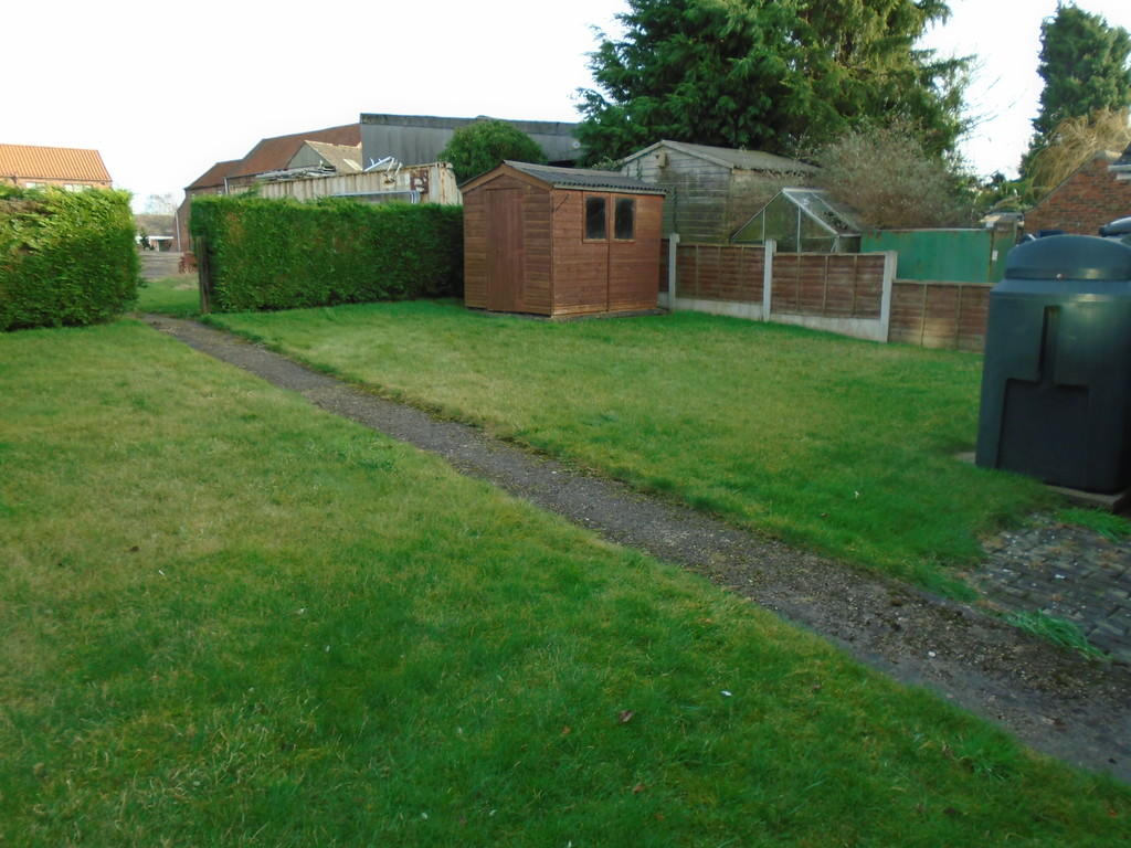 Rear garden