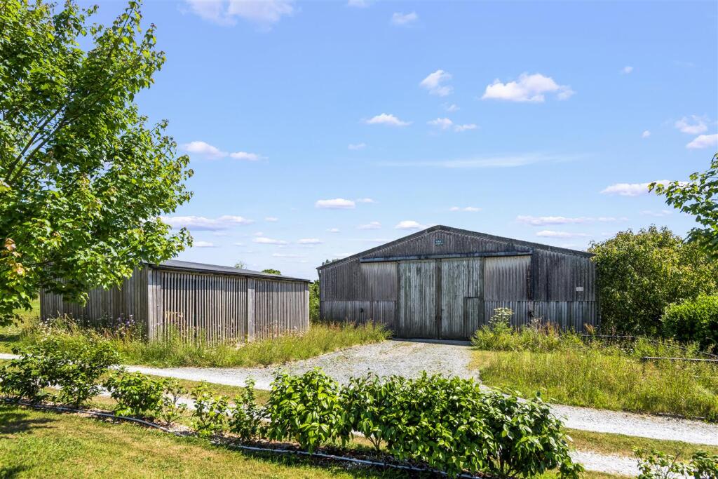 Barn and Log Store External